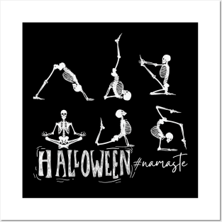 Halloween namaste Posters and Art